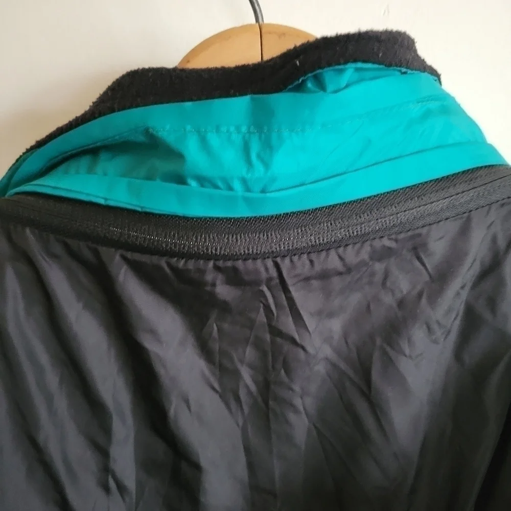Vintage Kokatat Waterproof Jacket Green Blue Mesh Lined L Large